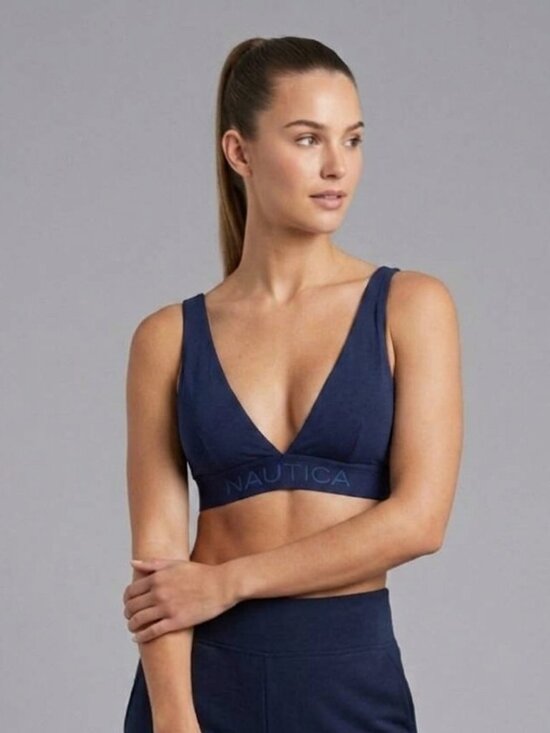 Nautica Other - ⭐️ 5 for 20$! ⭐️ Nautica Intimates Wireless Navy Blue Bra
